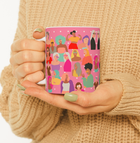 Pink International Women’s Day Mug