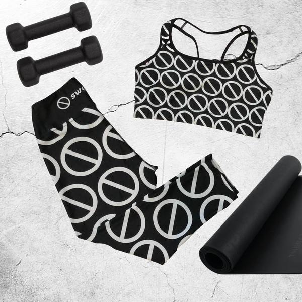 swoochie®️Yoga/Leisure Wear Set  (2-piece set - sports bra and Capri leggings) multiple colors