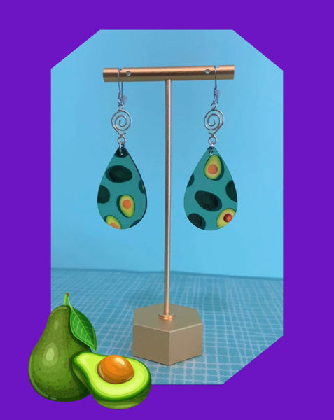 AvocaDO or AvocaDON’T Teardrop Earrings
